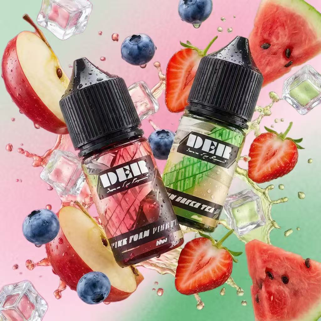DER 美國原裝進口 煙油 ,純正美式冰爽風味,口感細緻穩定,適用 Pod System 小煙設備